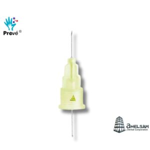 Agujas Dentales Estériles 30G Corta (0.3 x 25 mm) Anelsam 100 pzas