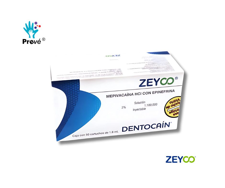 Dentocain 2% con Epinefrina 1:100,000 – Caja con 50 Cartuchos de Vidrio (1.8 ml) - Image 2