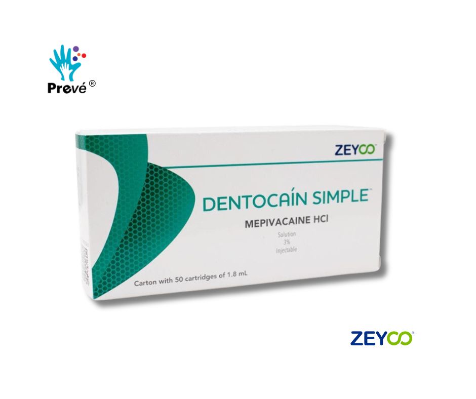 Dentocain 3% sin Epinefrina – Caja con 50 Cartuchos de Plástico (1.8 ml) - Image 2