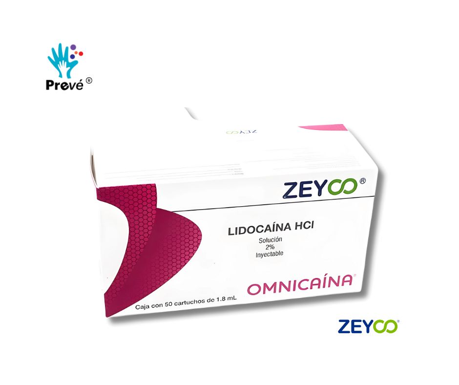 Lido 2% Omnicaina con Epinefrina 1:100,000 – Anestesia Dental Caja con 50 Cartuchos de Plástico (1.8 ml) - Image 2