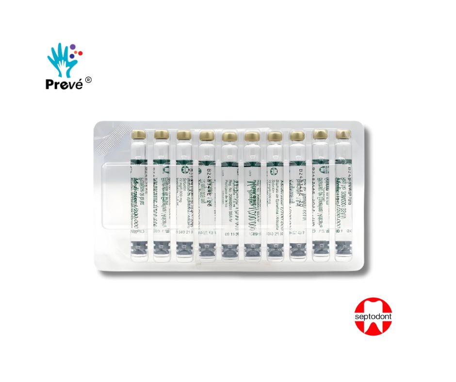 Medicaine Lidocaína 2% con Epinefrina 1:200,000 – Anestesia Dental Caja con 50 Cartuchos (1.8 ml) - Image 2