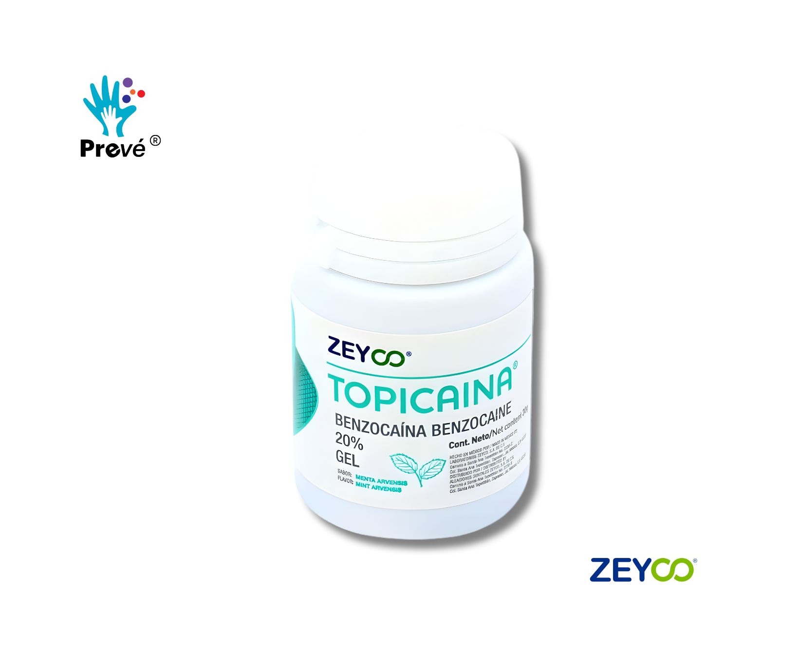 Topicaina Gel Anestésico Tópico 10% Sabor Menta – Lidocaína 30 g