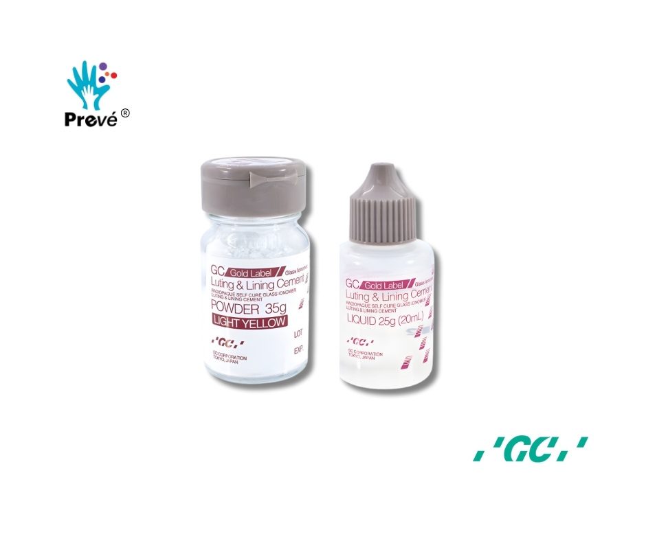 Fuji 1 – GC Gold Label | Ionómero de Vidrio 35 g / 20 ml - Image 2