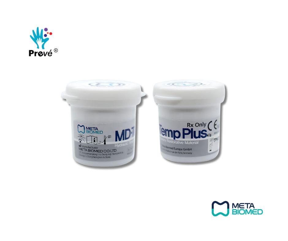 MD-TEMP PLUS (Cavit) White – Meta Biomed | Material Temporal de Obturación - Image 2