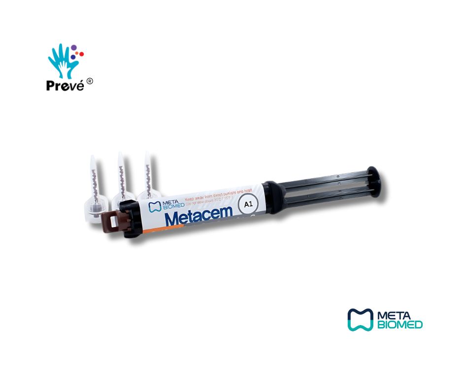 Metacem A1 Metabiomed – Cemento Resinoso Dual Autoadhesivo para Cementación Dental - Image 2