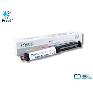 Metacem A3 Metabiomed – Cemento Resinoso Dual Autoadhesivo para Cementación Dental Profesional