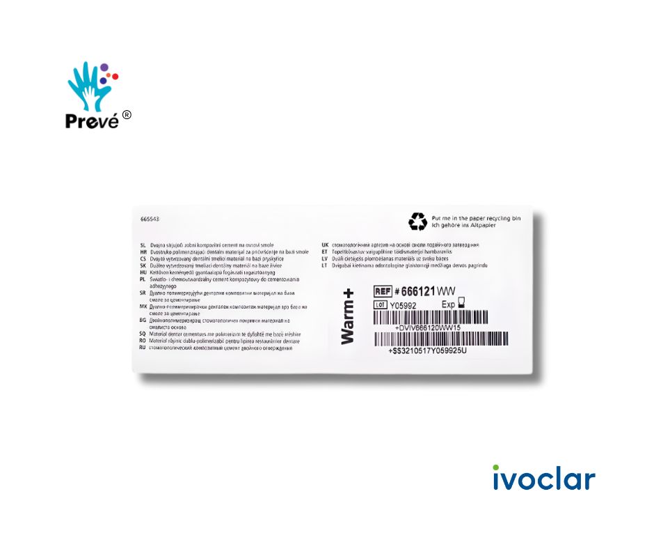 Variolink Esthetic DC – Ivoclar – Cemento Resinoso Dual Warm+ (Refill 5 g) - Image 3