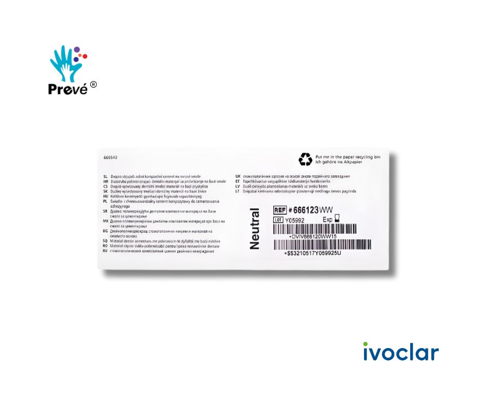 Variolink Esthetic DC – Ivoclar – Cemento Resinoso Dual Neutral (Refill 9 g) - Image 3