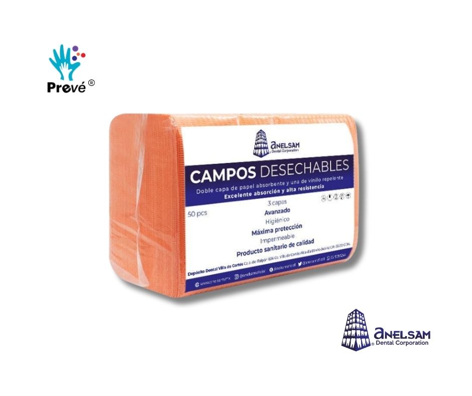 Campos Naranja Anelsam 50 pza. - Image 2