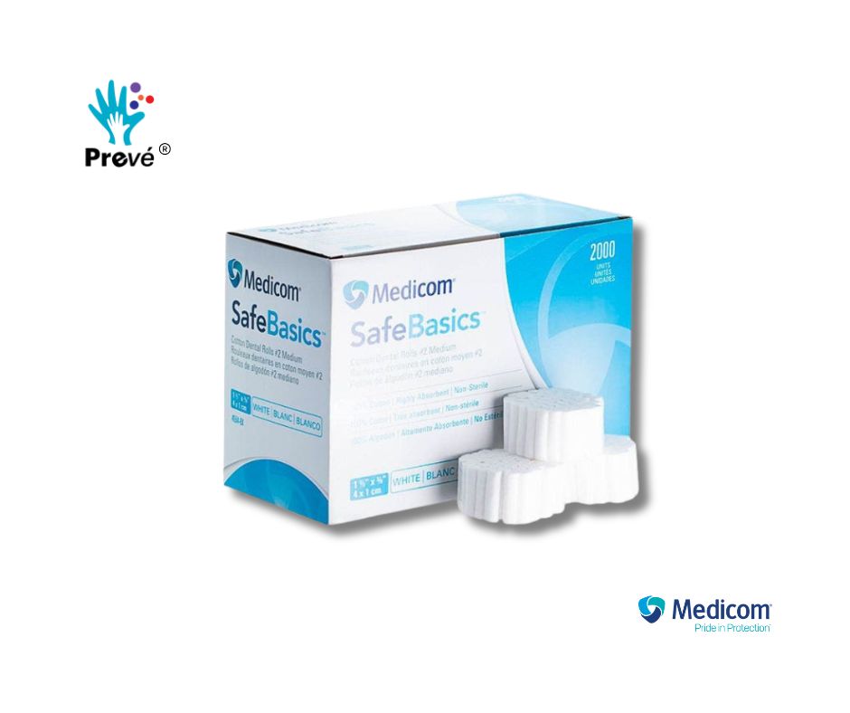 Rollos de algodón medicom – paquete con 2000 pza. - Image 3