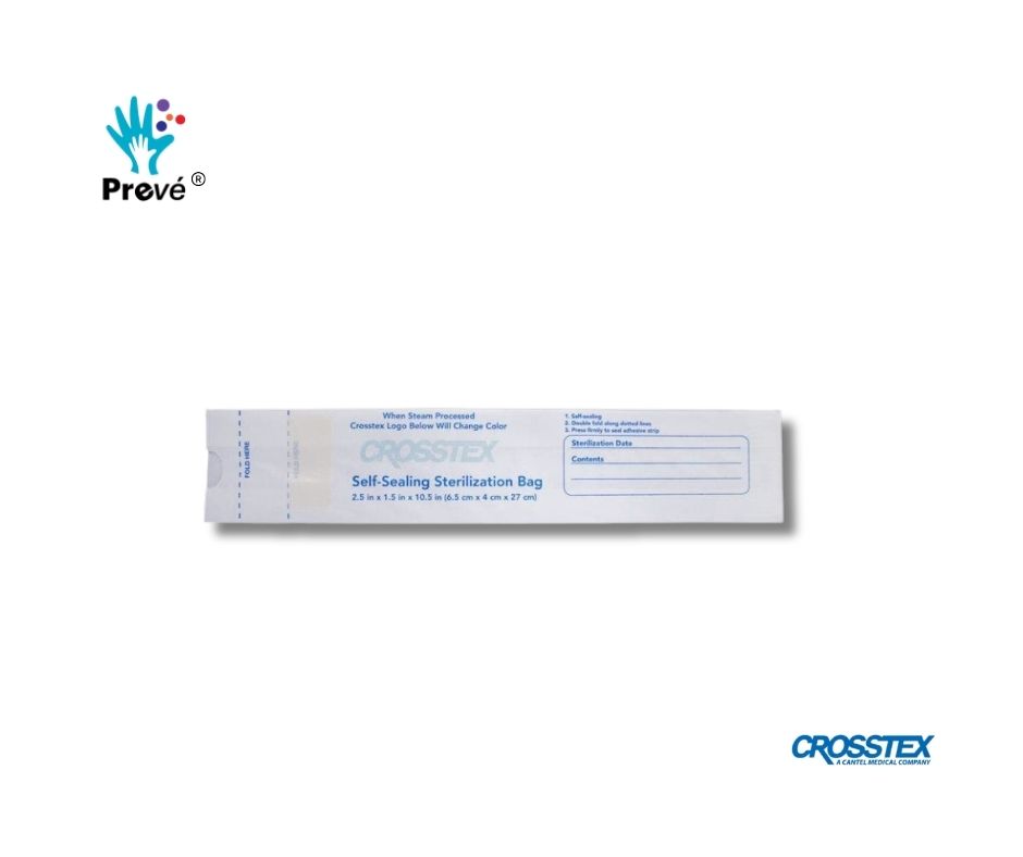 Bolsa para esterilización de papel – 2.5×1.5×10.5 pulgadas - Image 2