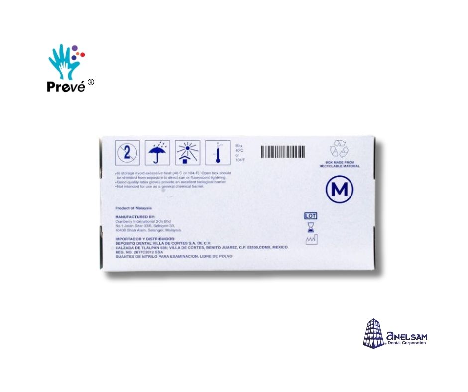 Guantes de látex MED Anelsam 100 pzas. - Image 2