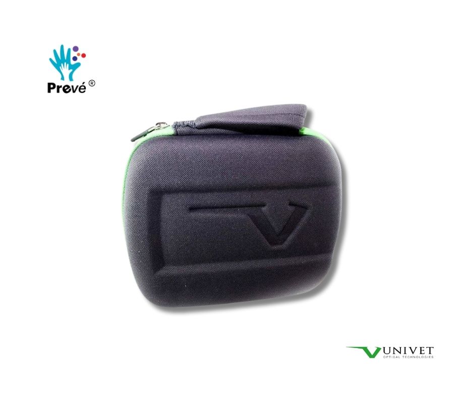 Lente con lupa 2.5× 400 mm MED blanco/rojo Univet - Image 2