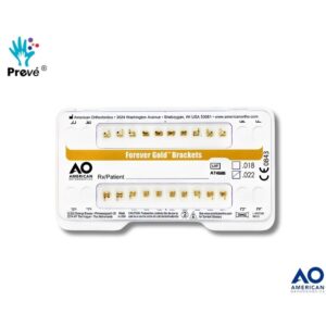 BRACKETS GOLD 24 K JGO. .022