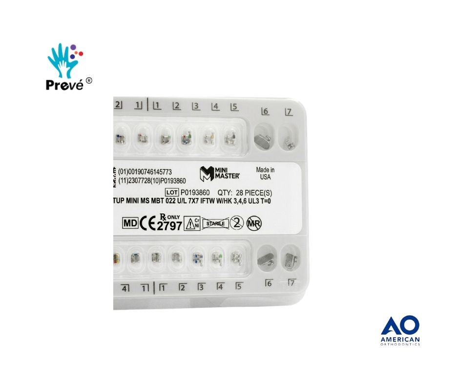 BRACKETS MINI MCLAUGHLIN .022 JGO (MBT) CANINO TORQUE .0 C/T 6 Y 7 - Image 2