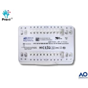 BRACKETS MINI MCLAUGHLIN .022 JGO (MBT) CON TUBOS 6 Y 7