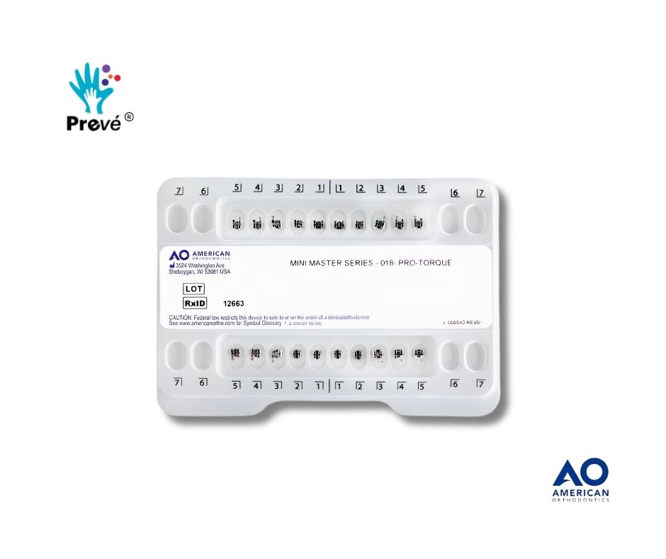 BRACKETS MINI PRO-TORQUE ABP .018 JGO.